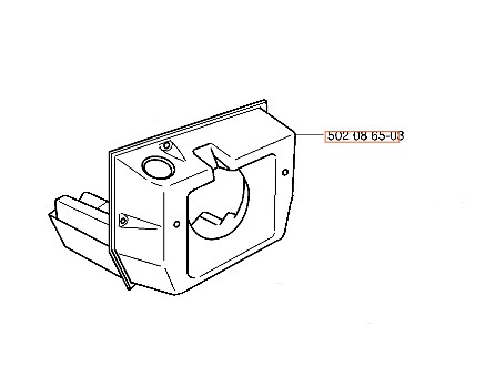 Polttoainesäiliö Jonsered RS40, RS51, RS52 ryhmässä  @ GPLSHOP (5020865-03)