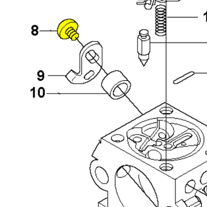 Ruuvirikastin 5034790-01 ryhmässä Varaosat / Varaosat Pensasleikkurit / Varaosat Husqvarna 323HD60 @ GPLSHOP (5034790-01)