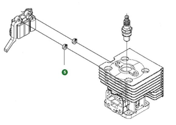 Välilevy ryhmässä Varaosat / Varaosat Lehtipuhaltimet / Varaosat Husqvarna 530BT @ GPLSHOP (5041186-01)