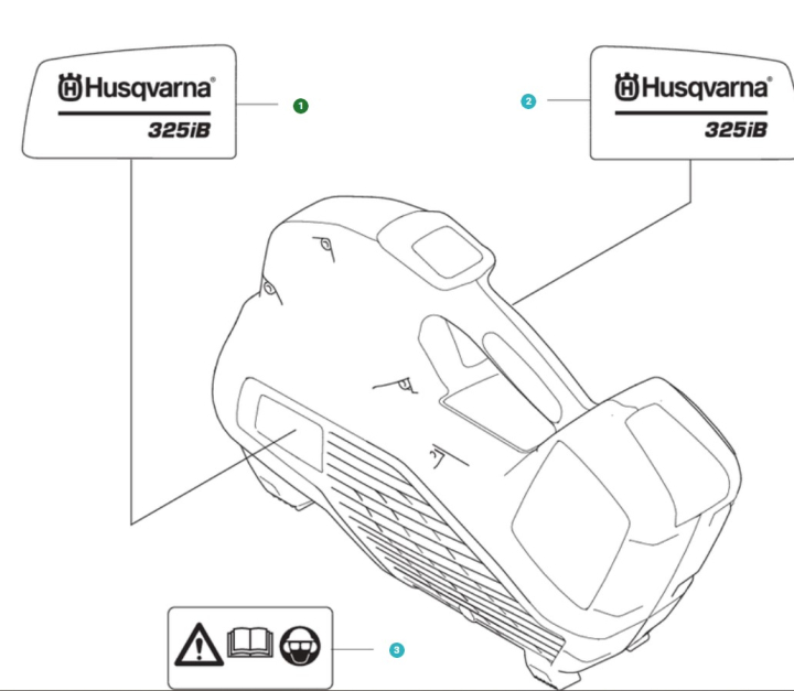 Tarra Tuotetarra vasemmalla 325Ib ryhmässä Varaosat / Varaosat Lehtipuhaltimet / Varaosat Husqvarna 325iB @ GPLSHOP (5296338-01)