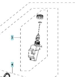 Pullo 5311467-02 ryhmässä Varaosat / Varaosat Pensasleikkurit / Varaosat Husqvarna 120iTK4-H @ GPLSHOP (5311467-02)