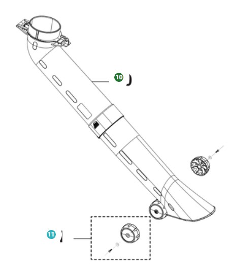 Tube Assy ryhmässä Varaosat / Varaosat Lehtipuhaltimet / Varaosat Husqvarna 120iBV @ GPLSHOP (5311478-74)