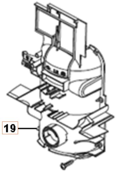 Shield Motor Shield Front Sp 5312381-01 ryhmässä Varaosat / Varaosat Painepesurit / Varaosat Husqvarna PW490 @ GPLSHOP (5312381-01)