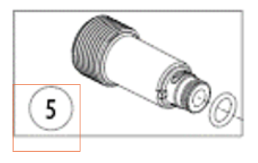 Sisääntulo Veden sisääntulo 5353891-01 ryhmässä Varaosat / Varaosat Painepesurit / Varaosat Husqvarna PW235R @ GPLSHOP (5353891-01)