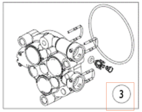 Sylinterin sylinterilohko Pw235/ 5363463-01 ryhmässä Varaosat / Varaosat Painepesurit / Varaosat Husqvarna PW235R @ GPLSHOP (5363463-01)