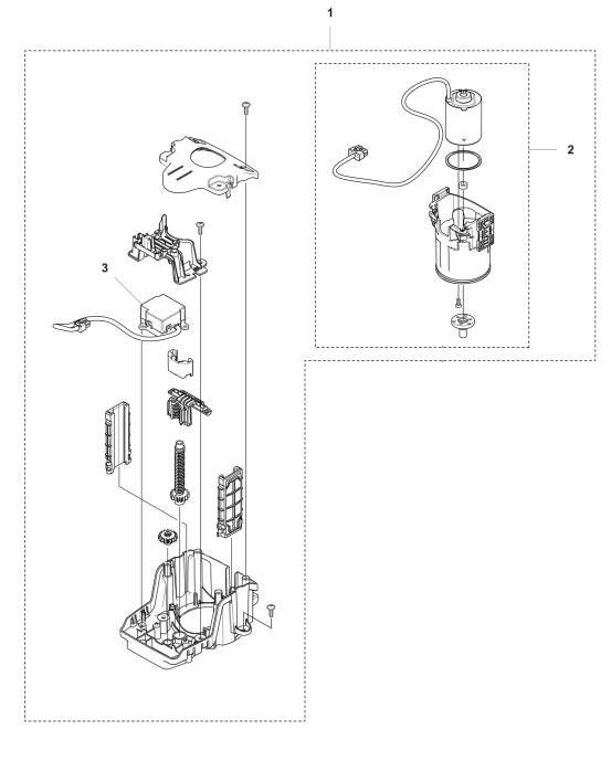 Moottori, leikkuu kpl Nera 320, 430X, 450X Nera ryhmässä Varaosat Robottiruohonleikkurit / Varaosat Husqvarna Automower® 450X Nera / Automower 450X Nera - 2023 @ GPLSHOP (5388767-02)