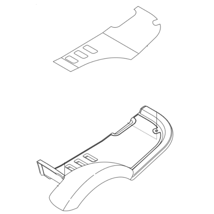 Jalkalevy ryhmässä Varaosat / Rider Varaosat / Varaosat Husqvarna Rider 11C @ GPLSHOP (5448959-02)
