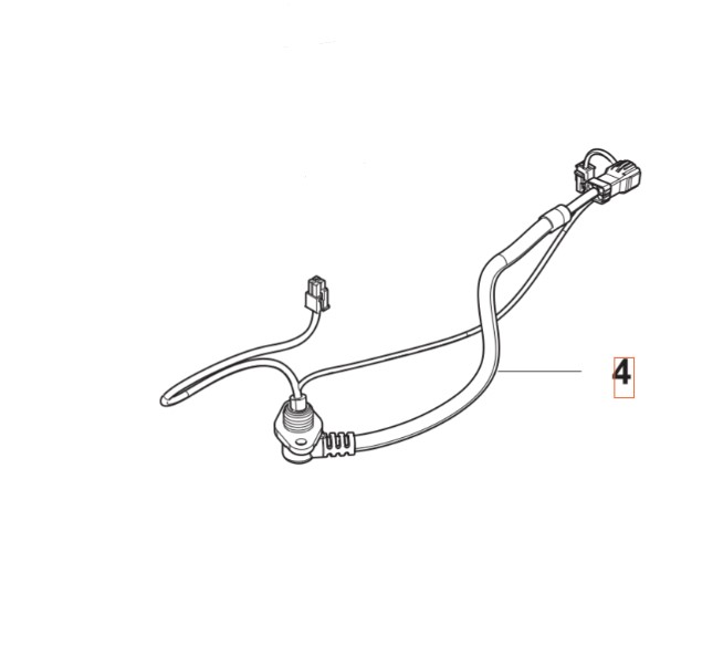 Main cable rear 310E/410XE Nera ryhmässä Varaosat Robottiruohonleikkurit / Varaosat Husqvarna Automower® 410XE Nera / Automower 410XE Nera - 2024 @ GPLSHOP (5463336-01)