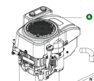 Moottori Hs 452E ryhmässä Varaosat / Puutarhatraktorit Varaosat / Varaosat Husqvarna TS 114 @ GPLSHOP (5469177-01)