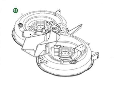 Leikkuulaitesarja Tc 112 Versio ryhmässä Varaosat / Puutarhatraktorit Varaosat / Varaosat Husqvarna TC 112 @ GPLSHOP (5473167-03)