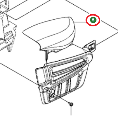 Asuminen ryhmässä Varaosat / Jonsered Ajettavat ruohonleikkurit Varaosat  / Varaosat Jonsered FR 2312 MA @ GPLSHOP (5842631-02)