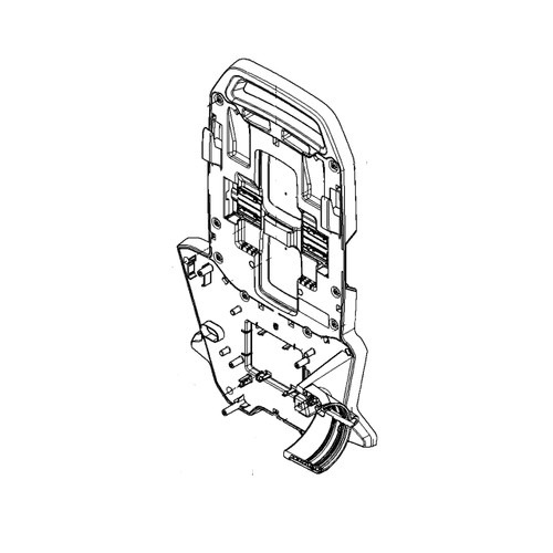 Takalevy Reppu Battery Blo ryhmässä Varaosat / Varaosat Lehtipuhaltimet / Varaosat Husqvarna 550iBTX @ GPLSHOP (5908454-02)