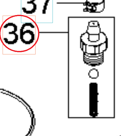 Letkuhäntä 5926176-46 ryhmässä Varaosat / Varaosat Painepesurit / Varaosat Husqvarna PW490 @ GPLSHOP (5926176-46)