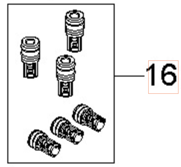 Venttiili Imu Ja Paineet Hyvin 5926176-99 ryhmässä Varaosat / Varaosat Painepesurit / Varaosat Husqvarna PW235R @ GPLSHOP (5926176-99)