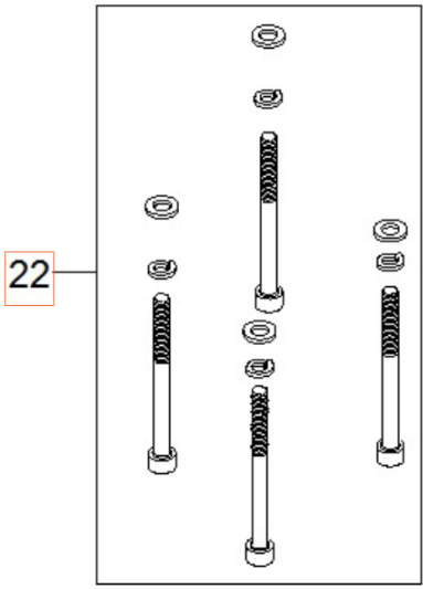 Ruuvi M6X70 Din 912 4 Kpl 5962888-01 ryhmässä Varaosat / Varaosat Painepesurit / Varaosat Husqvarna PW360 @ GPLSHOP (5962888-01)