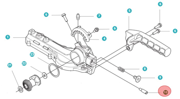 Pin ryhmässä Varaosat / Varaosat Pensasleikkurit / Varaosat Husqvarna 525HE4 @ GPLSHOP (5963161-01)