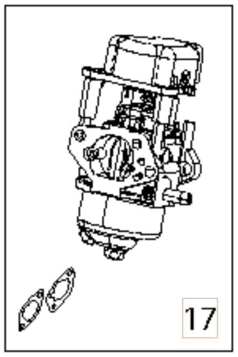 Kaasutin 5973821-01 ryhmässä Varaosat / Kaasuttimet @ GPLSHOP (5973821-01)