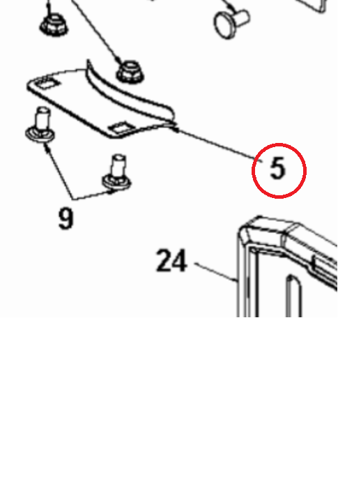 Bracket Bracket Corner astiat 5974330-02 ryhmässä  @ GPLSHOP (5974330-02)