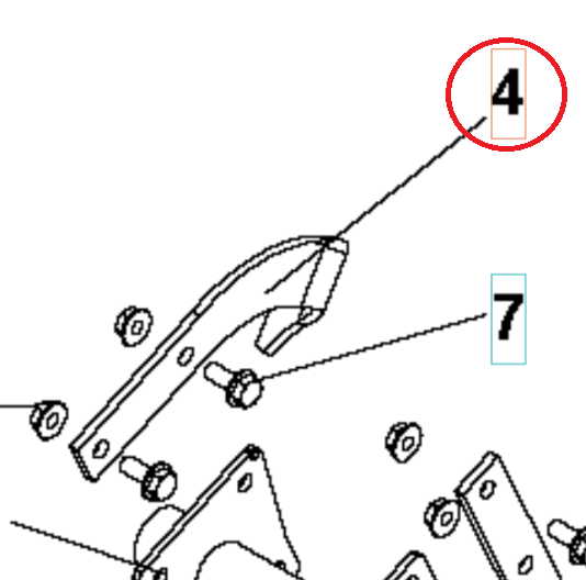 Oikea Terä Roto400 5986784-01 ryhmässä  @ GPLSHOP (5986784-01)