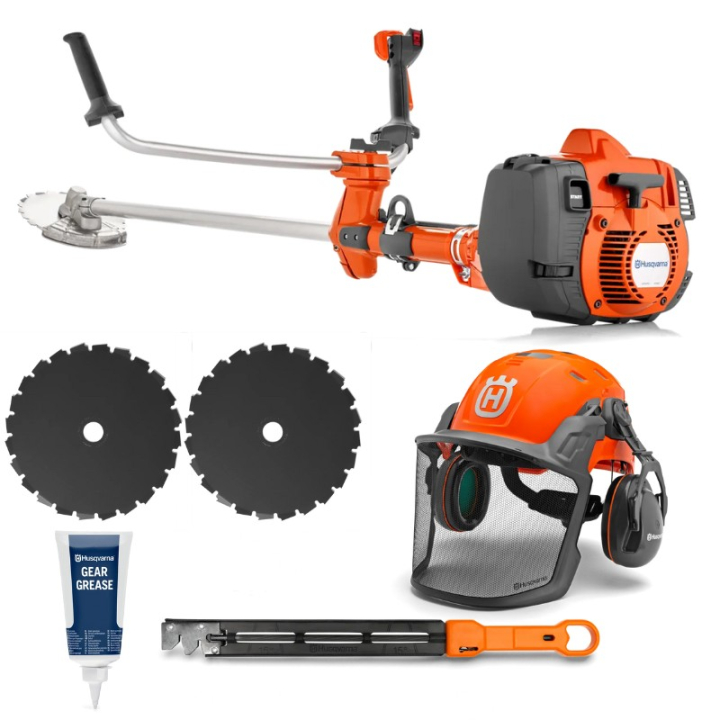 Husqvarna 545FXT Metsäpaketti ryhmässä Husqvarnan metsä- ja puutarhatuotteet / Husqvarna Raivaussahat & Trimmerit / Raivaussahat & trimmerit @ GPLSHOP (9671766)