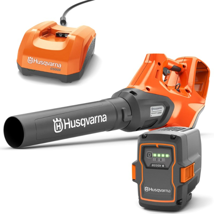 Husqvarna 530iB sis. B330X ja C500X ryhmässä Husqvarnan metsä- ja puutarhatuotteet / Husqvarna Lehtipuhaltimet / Akkupuhaltimet @ GPLSHOP (9706561)