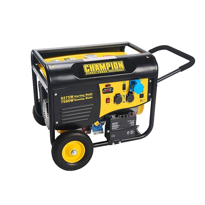 Champion 8000 Watt Petrol Generator ryhmässä  @ GPLSHOP (CPG9000E2-EU)