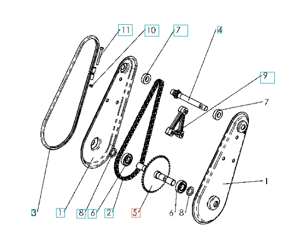 Vetoakseli 5310084-48